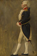 La voûte d'acier silhouette du marquis de Lafayette - Jean-Paul Laurens — vy av konstverket