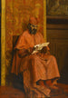 Le Cardinal - Jean-Paul Laurens — vy av konstverket