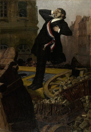 JeanPaul Laurens - Mort du dput Alphonse Baudin le 3 dcembre 1851.webp