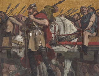 Procession - Jean-Paul Laurens — vy av konstverket