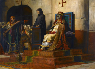 Le Jugement du pape Formose - Jean-Paul Laurens — vy av konstverket