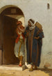 Ett present - Jean-Raymond-Hippolyte Lazerges — inramlat konstverk på väggen