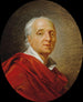 porträtt av Denis Diderot 1713-1784 författare och filosof - Jean-Simon Berthélemy — vy av konstverket