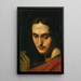 Tête de Saint Jean l'Évangéliste - Jean-Auguste-Dominique Ingres — inramlat konstverk på väggen