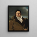 Joseph-Antoine Moltedo - Jean-Auguste-Dominique Ingres — inramlat konstverk på väggen
