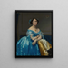 Joséphine-Éléonore-Marie-Pauline de Galard de Brassac de Béarn Prinsessa av Broglie - Jean-Auguste-Dominique Ingres — inramlat konstverk på väggen