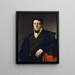 Marcotte d'Argenteuil - Jean-Auguste-Dominique Ingres — inramlat konstverk på väggen