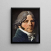 Portrait av Jean-Marie-Joseph Ingres - Jean-Auguste-Dominique Ingres — inramlat konstverk på väggen