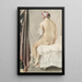 La Baigneuse - Jean-Auguste-Dominique Ingres — inramlat konstverk på väggen