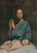 La Vierge avec l'Enfant Jésus endormi - Jean-Auguste-Dominique Ingres — vy av konstverket