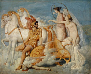 Jean Auguste Dominique Ingres - Venus Injured By Diomedes Returns To Olympus.webp