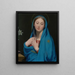 Vierge de l'Adoption - Jean-Auguste-Dominique Ingres — inramlat konstverk på väggen