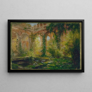 Jean Baptiste Edmond Allouard - Ruines de la Cour des comptes la salle des ftes.webp