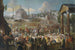Sultanernas procession i Istanbul - Jean-Baptiste Vanmour — vy av konstverket