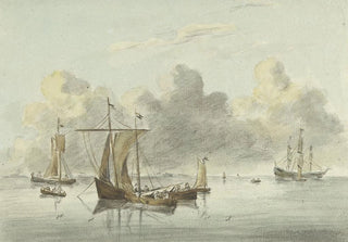 Jean Bernard - Boten in stil water.webp
