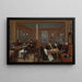 Brasserie d'étudiants - Jean Béraud — inramlat konstverk på väggen