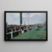 Courses à Longchamp, ankomsten vid stolpen - Jean Béraud — inramlat konstverk på väggen