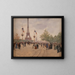 Entréen till världsutställningen 1889 - Jean Béraud — inramlat konstverk på väggen