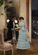 La Conversation - Jean Béraud — vy av konstverket