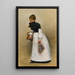 La Servante - Jean Béraud — inramlat konstverk på väggen