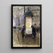 La colonne Morris - Jean Béraud — inramlat konstverk på väggen