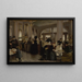 La pâtisserie Gloppe - Jean Béraud — inramlat konstverk på väggen