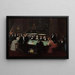 La salle de jeux - Jean Béraud — inramlat konstverk på väggen