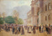 La Sortie du Salon au Palais de l'Industrie - Jean Béraud — vy av konstverket
