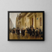 La sortie du lycée Condorcet - Jean Béraud — inramlat konstverk på väggen