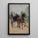 Le Buggy - Jean Béraud — inramlat konstverk på väggen