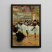Le Café de Paris - Jean Béraud — inramlat konstverk på väggen