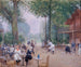 Le Chalet du Cycle au bois de Boulogne - Jean Béraud — vy av konstverket