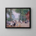 Le Chalet du Cycle au bois de Boulogne - Jean Béraud — inramlat konstverk på väggen