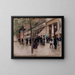 Le boulevard Montmartre devant le théâtre des Variétés l'après-midi - Jean Béraud — inramlat konstverk på väggen