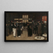 Le boulevard Montmartre la nuit devant le théâtre des Variétés - Jean Béraud — inramlat konstverk på väggen