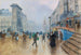 Le boulevard Saint-Denis Paris - Jean Béraud — vy av konstverket