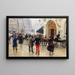 Le théâtre du Vaudeville - Jean Béraud — inramlat konstverk på väggen