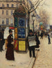 Les grands boulevards - Jean Béraud — vy av konstverket