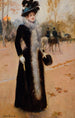 Parisienne au Bois - Jean Béraud — vy av konstverket