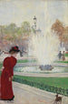 Parisienne vid rondellen vid Champs-Élysées - Jean Béraud — vy av konstverket