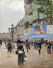 Paris rue du Havre - Jean Béraud — vy av konstverket