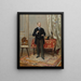 Portrait av Edmond Taigny 1828-1906 historiker och samlare - Jean Béraud — inramlat konstverk på väggen