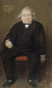 Portrait av Ernest Renan 1823-1892 filosof - Jean Béraud — vy av konstverket