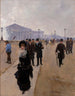 scenen på Concorde-platsen - Jean Béraud — vy av konstverket