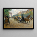 Scen på Champs-Élysées - Jean Béraud — inramlat konstverk på väggen