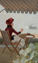 Café vid havet - Jean Béraud — vy av konstverket