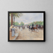 På Champs-Élysées - Jean Béraud — inramlat konstverk på väggen