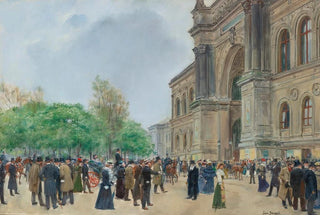 Jean Braud - The Opening Day Of The Salon.webp