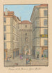 Passage de la Monnaie depuis Belair - Jean Dubois — vy av konstverket