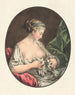 La Vénus aux colombes - Jean François Janinet — vy av konstverket